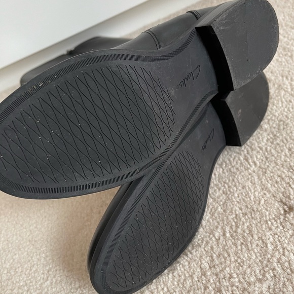 CLARKS PITA VIENNA TALL LEATHER RIDING BOOTS - Picture 8 of 16